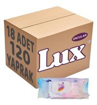 Lux Klasik 120 Yaprak 18'li Islak Mendil