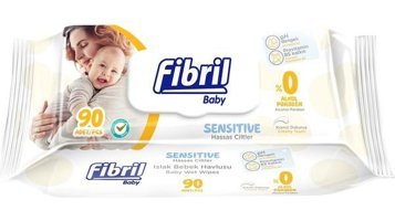 Fibril Baby Sensitive 90 Yaprak Islak Mendil