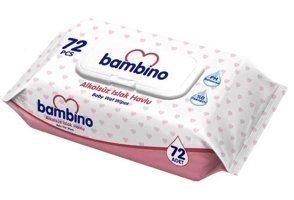Bambino Alkolsüz 72 Yaprak Islak Mendil