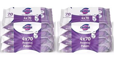 Confort 70 Yaprak 2'li Islak Mendil