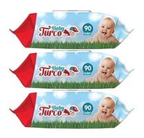 Baby Turco 90 Yaprak 3'lü Islak Mendil