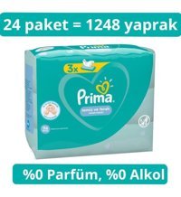 Prima 52 Yaprak 24'lü Islak Mendil