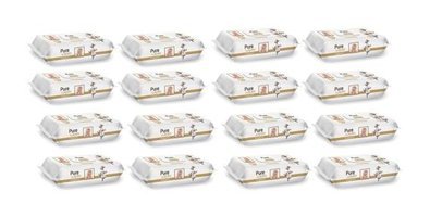 Pure Baby Wipes Organik 90 Yaprak 16'lı Islak Mendil