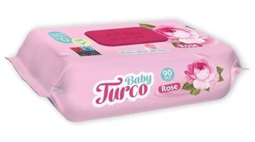 Baby Turco Rose Garden 90 Yaprak Islak Mendil