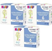 Hipp Baby Sensitive Yenidoğan Zeytinyağlı 52 Yaprak 9'lu Islak Mendil
