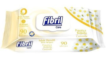 Fibril Papatya Kokulu 90 Yaprak Islak Mendil