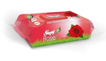 Sleepy Gül Kokulu 90 Yaprak Islak Mendil