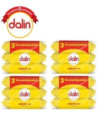Dalin Klasik 56 Yaprak 12'li Islak Mendil