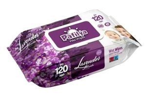 Pafilya Lavanta Kokulu 120 Yaprak Islak Mendil