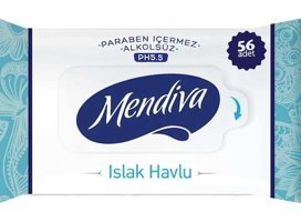 Mendiva 56 Yaprak 8'li Islak Mendil