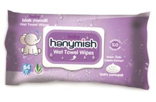 Hanymish 64 Yaprak Islak Mendil