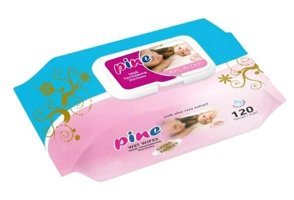Pine 120 Yaprak 12'li Islak Mendil