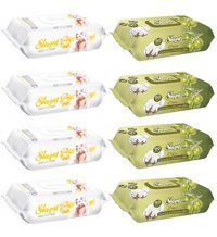 Sleepy Sensitive Zeytinyağlı 90 Yaprak 4'lü Islak Mendil