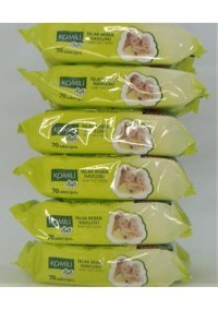 Komili Soft 70 Yaprak 6'lı Islak Mendil