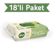 Sleepy Pamuklu 50 Yaprak 18'li Islak Mendil