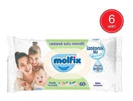 Molfix Ferah 60 Yaprak 6'lı Islak Mendil