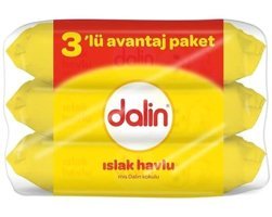 Dalin Antibakteriyel 56 Yaprak 3'lü Islak Mendil