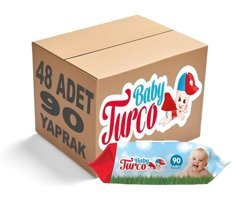 Baby Turco Klasik 90 Yaprak 54'lü Islak Mendil