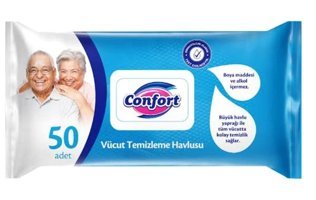 Confort 50 Yaprak 2'li Islak Mendil