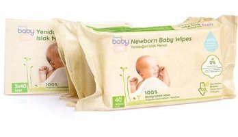 Baby Me Premium Yenidoğan 40 Yaprak Islak Mendil