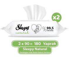 Sleepy Natural Yenidoğan 180 Yaprak Islak Mendil