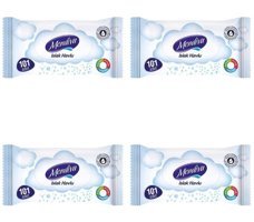 Mendiva 101 Yaprak 4'lü Islak Mendil