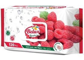 Belux Ahududu Kokulu 120 Yaprak Islak Mendil