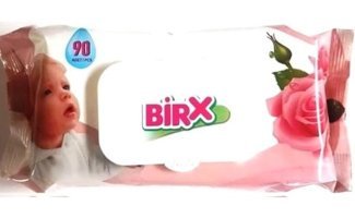 Birx 90 Yaprak Islak Mendil