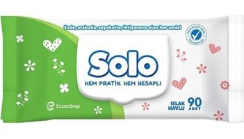 Solo 90 Yaprak Islak Mendil