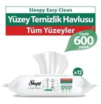 Sleepy Easy Clean 50 Yaprak 12'li Islak Mendil