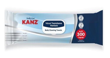 Kanz 50 Yaprak 6'lı Islak Mendil