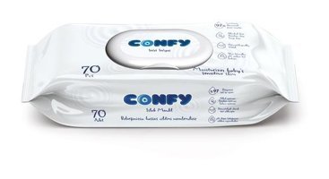 Confy Premium Soft Care 70 Yaprak Islak Mendil
