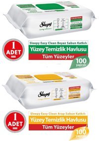 Sleepy Easy Clean Arap Sabunlu 200 Yaprak Islak Mendil