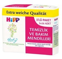 Hipp 56 Yaprak 3'lü Islak Mendil