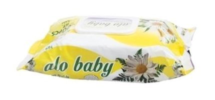 Alo Baby Papatya Kokulu 102 Yaprak Islak Mendil