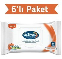 Activex Antibakteriyel 336 Yaprak Islak Mendil