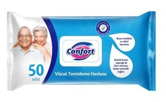 Confort 50 Yaprak Islak Mendil
