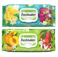 Freshmaker Meyve ve Papatya Kokulu 100 Yaprak Islak Mendil