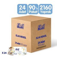 Fibril Sensitive Yenidoğan 90 Yaprak Islak Mendil