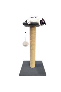 Patiderm Oturaklı Oyuncaklı 50 cm Kedi Tırmalama Tahtası
