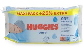 Huggies Pure Yenidoğan Antibakteriyel 72 Yaprak Islak Mendil