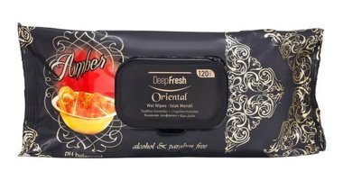 Deep Fresh Oriental 120 Yaprak Islak Mendil