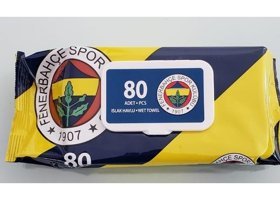 Truva Fenerbahçe Taraftar 80 Yaprak Islak Mendil