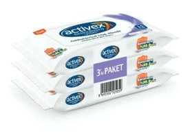 Activex Hassas Ciltler Antibakteriyel 45 Yaprak Islak Mendil