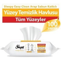 Sleepy Easy Clean Arap Sabunlu 100 Yaprak Islak Mendil