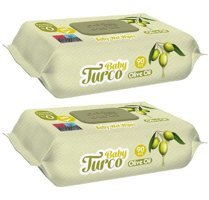 Baby Turco Zeytinyağlı 90 Yaprak 2'li Islak Mendil