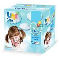 Uni Baby Aktif Hijyen 52 Yaprak 12'li Islak Mendil