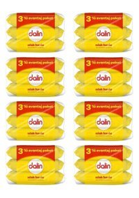 Dalin Antibakteriyel 56 Yaprak 24'lü Islak Mendil