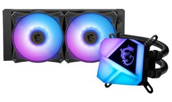 MSI Mag Corelıquıd C240 Sessiz 4 Pin 2 Fanlı Sıvı Soğutmalı RGB Masaüstü İşlemci Soğutucu
