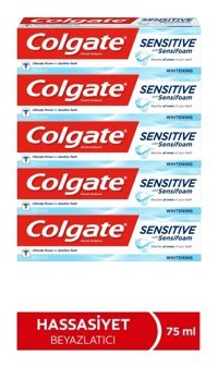 Colgate Sensifoam Florürlü Diş Macunu 5x75 ml